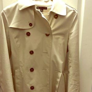 brooks brothers rain coat, size 6